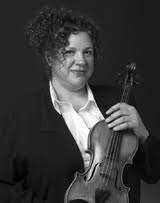 Kay Stern with her violin